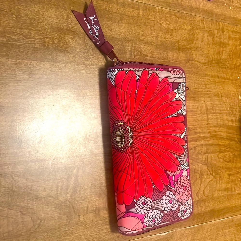 Red Vera Bradley wallet